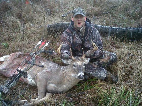 Rick Luchini and his 2012 Archery kill. Great Job Rick!